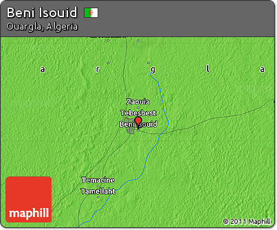 Political Map of Beni Isouid