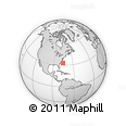 Outline Map of the Area around 33° 4' 42" N, 75° 34' 29" W, rectangular outline