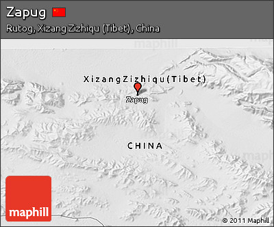 Physical 3D Map of Zapug