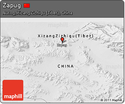 Physical 3D Map of Zapug