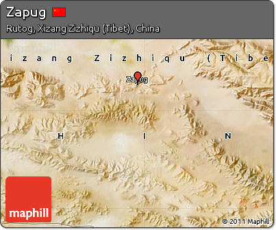 Satellite Map of Zapug