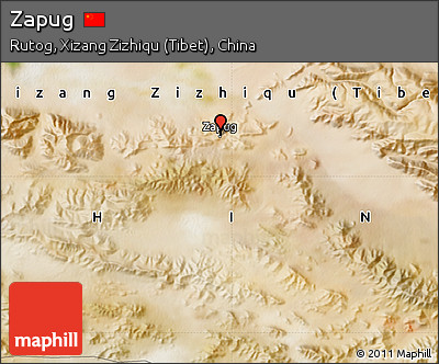 Satellite Map of Zapug