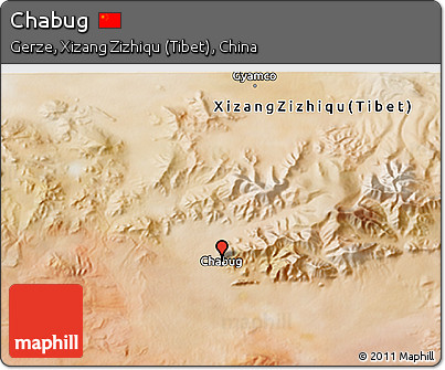 Satellite 3D Map of Chabug