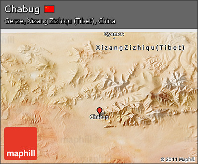 Satellite 3D Map of Chabug