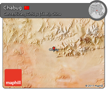 Satellite Map of Chabug