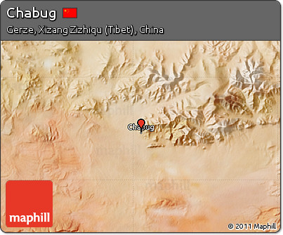 Satellite Map of Chabug