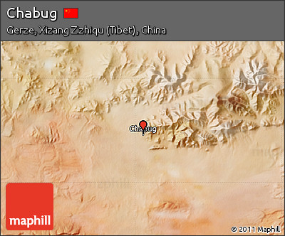 Satellite Map of Chabug
