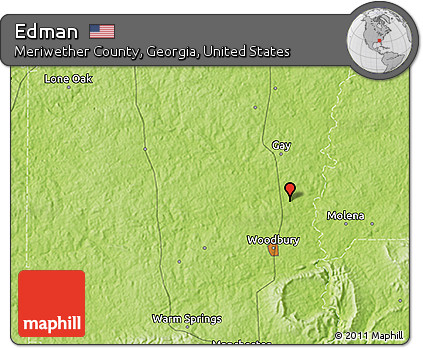 Physical 3D Map of Edman