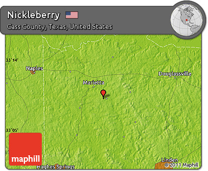 Physical Map of Nickleberry