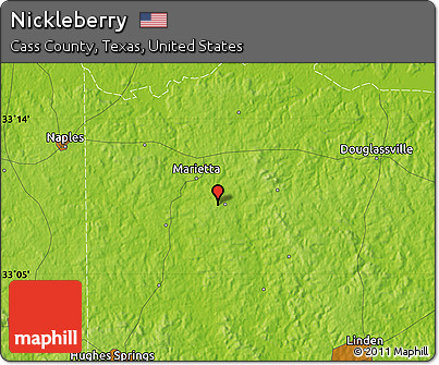 Physical Map of Nickleberry