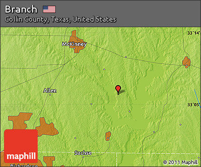Physical Map of Branch