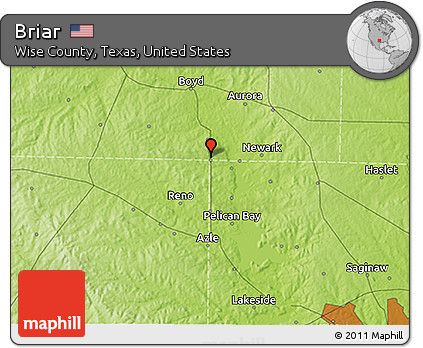 Physical 3D Map of Briar