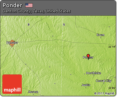 Physical Map of Ponder
