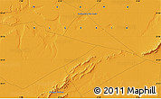 Political Map of the area around 33° 32' 52" N, 0° 46' 30" W
