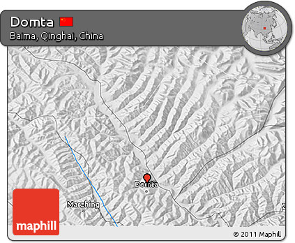 Physical 3D Map of Domta
