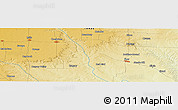 Physical Panoramic Map of the area around 33° 32' 52" N, 101° 4' 29" W