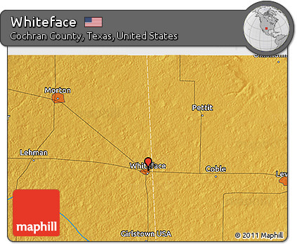 Physical 3D Map of Whiteface