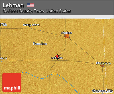 Physical 3D Map of Lehman