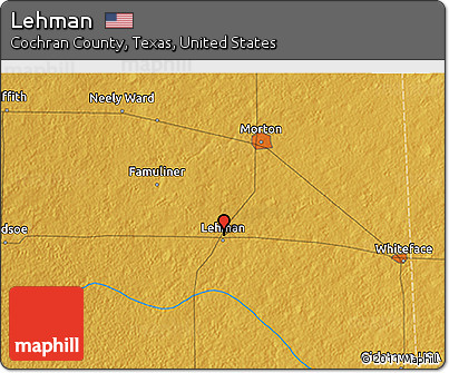 Physical 3D Map of Lehman