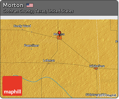 Physical 3D Map of Morton