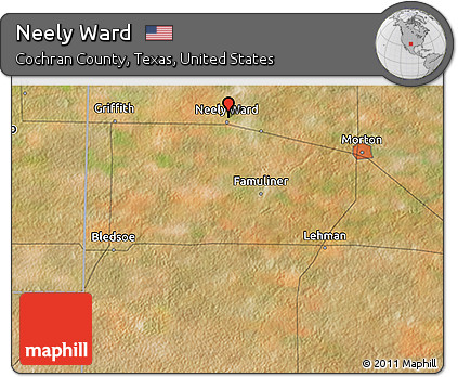 Satellite 3D Map of Neely Ward