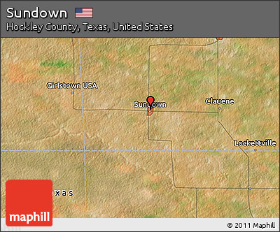Satellite 3D Map of Sundown