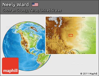 Physical Location Map of Neely Ward
