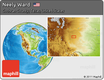 Physical Location Map of Neely Ward