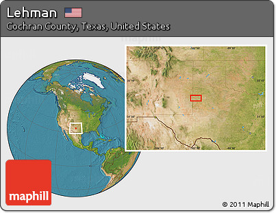 Satellite Location Map of Lehman