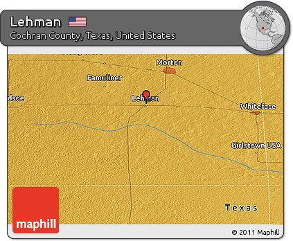 Physical Panoramic Map of Lehman