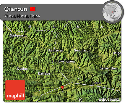 Satellite Map of Qiancun