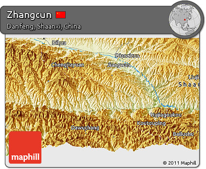 Physical Panoramic Map of Zhangcun