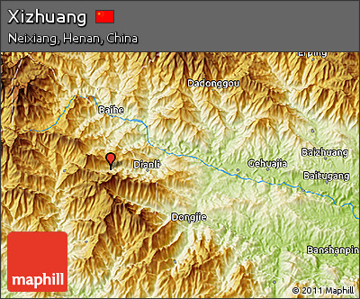 Physical 3D Map of Xizhuang