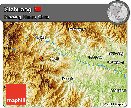 Physical Map of Xizhuang