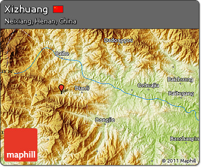 Physical Map of Xizhuang