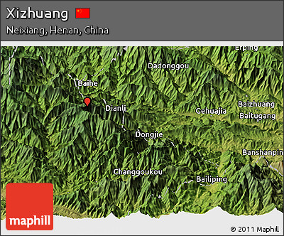 Satellite Panoramic Map of Xizhuang