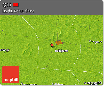 Physical Map of Qili