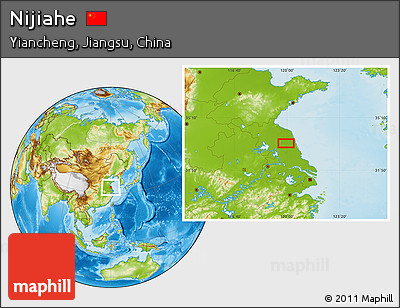 Physical Location Map of Nijiahe
