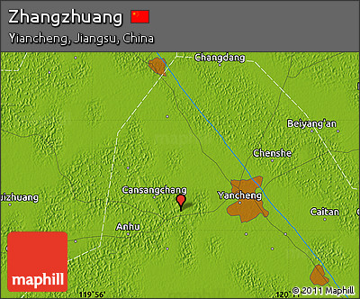 Physical Map of Zhangzhuang