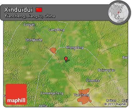 Satellite Map of Xinduidui