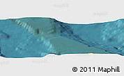 Satellite Panoramic Map of the area around 33° 32' 52" N, 119° 46' 30" W