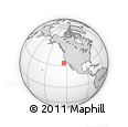 Outline Map of the Area around 33° 32' 52" N, 124° 1' 30" W, rectangular outline