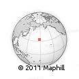 Outline Map of the Area around 33° 32' 52" N, 177° 43' 29" E, rectangular outline