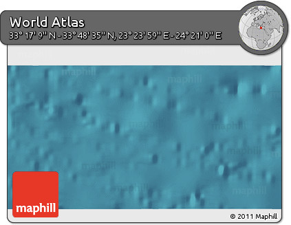 Satellite 3D Map of the Area around 33° 32' 52" N, 23° 52' 30" E