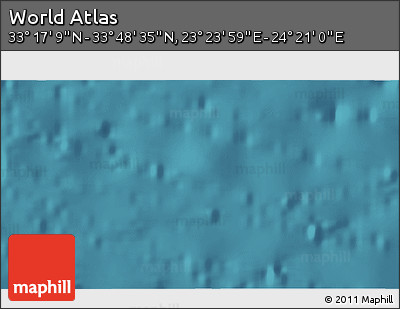 Satellite 3D Map of the Area around 33° 32' 52" N, 23° 52' 30" E