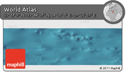 Satellite Panoramic Map of the Area around 33° 32' 52" N, 28° 58' 30" E