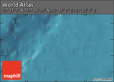 Satellite Map of the Area around 33° 32' 52" N, 33° 13' 30" E