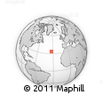 Outline Map of the Area around 33° 32' 52" N, 33° 4' 30" W, rectangular outline