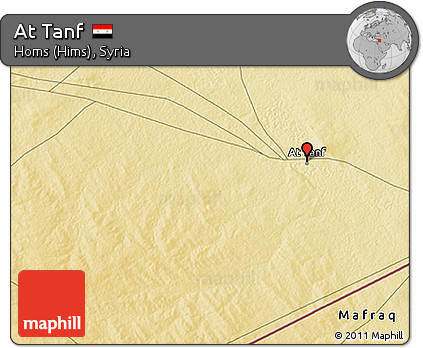Physical 3D Map of At Tanf