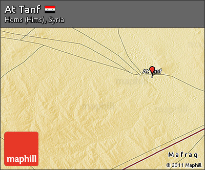Physical 3D Map of At Tanf